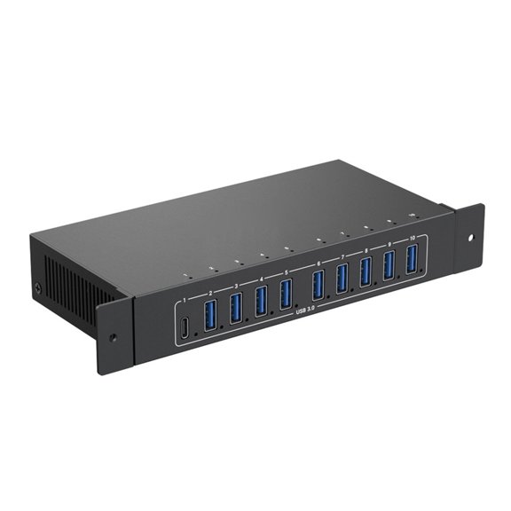 Metal USB version Center 10 Harbors Rapid 5Gbps 105W Output Bulk Device Connection Solution