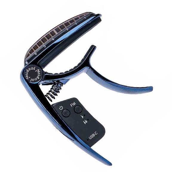 Metal Ukulele Capo Single Handed Operations Professional Capo Alloy Texture Suitable for All Guitar Enthusiasts Present