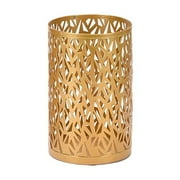 Metal Umbrella Stand Indoor Outdoor Heavy Duty Rustproof Umbrella Holder with Hollow Design for Entryway Office Home Storage Canes