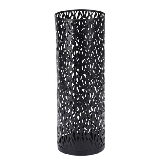 Metal Umbrella Stand Rack Holder Organizer Entryway Freestanding, for Canes, Walking Sticks, Gold Color