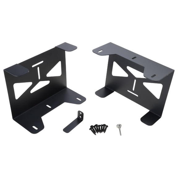 Metal Under Desk Mount Space Saving Gaming Organizers Metal Storage Bracket Simple to Use for Consoles & Controllers