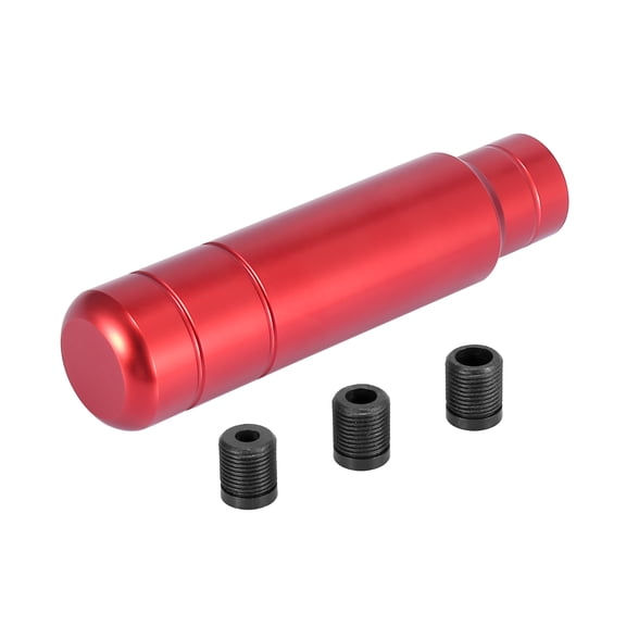 Metal Universal 5" Shift Knob Gear Shift Manual Transmission Stick Shift Knob Set for Car Auto Red