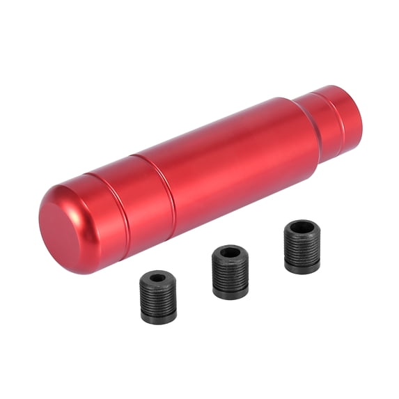 Metal Universal 5" Shift Knob Gear Shift Manual Transmission Stick Shift Knob Set for Car Auto Red