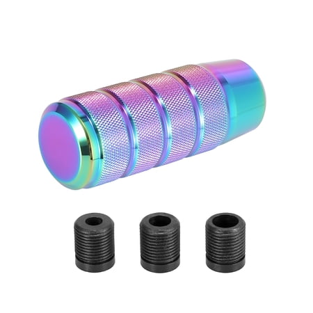 Metal Universal 9.5cm Shift Knob Gear Shift Manual Transmission Stick Shift Knob Set for Car Auto Multicolor