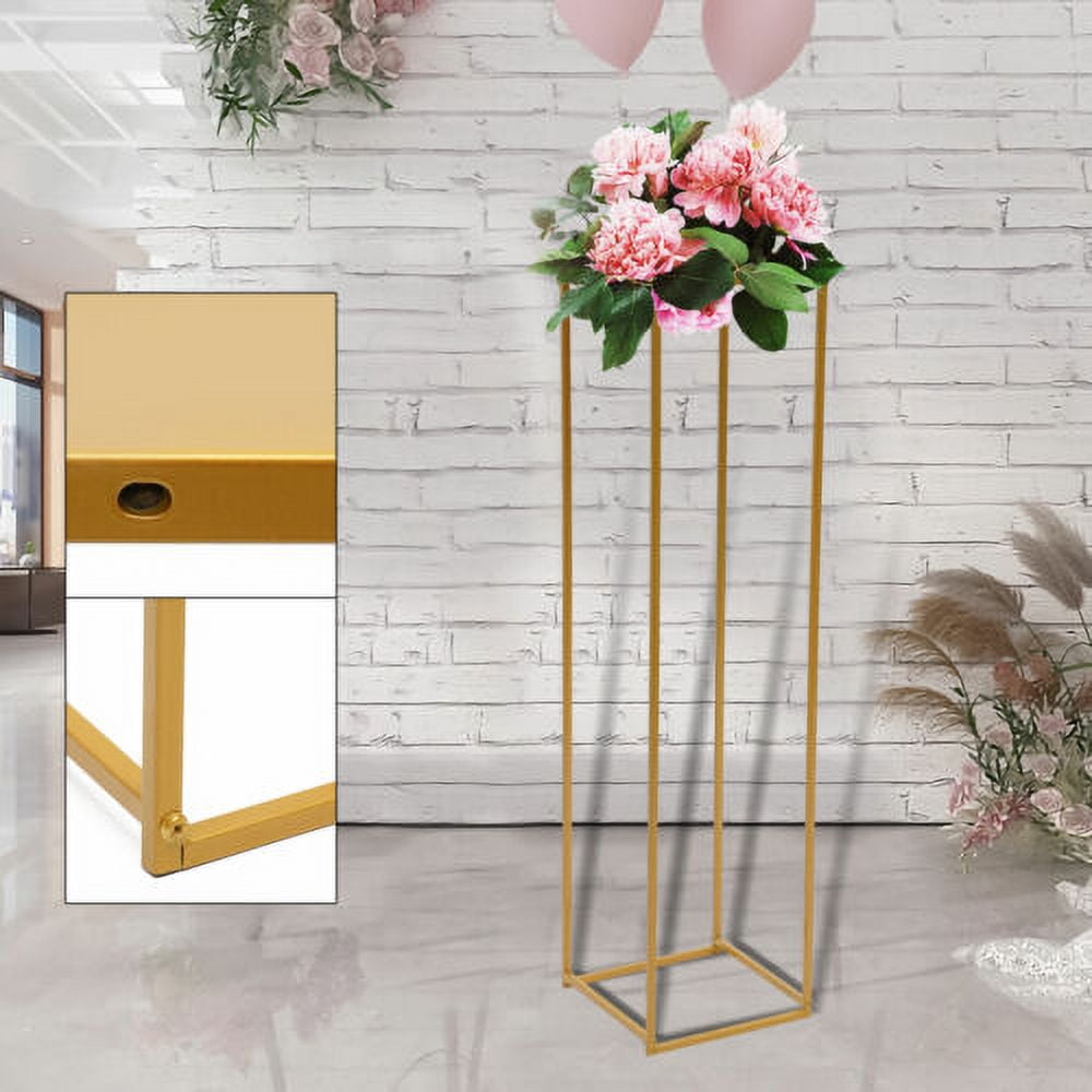 Metal Vase Stand Wedding Flower Stand Centerpiece Flower Rack ...