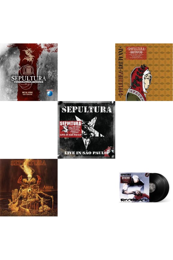 Metal Veins - Alive At Rock In Rio (Limited/2LP) & Roorback & Dante Xxi & Live In Sao Paulo (2LP) & Arise (Expanded Edition)
