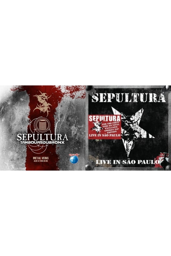 Metal Veins - Alive At Rock In Rio (Limited/2LP) & Live In Sao Paulo (2LP)