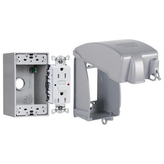 Metal Vert Receptacle Kit