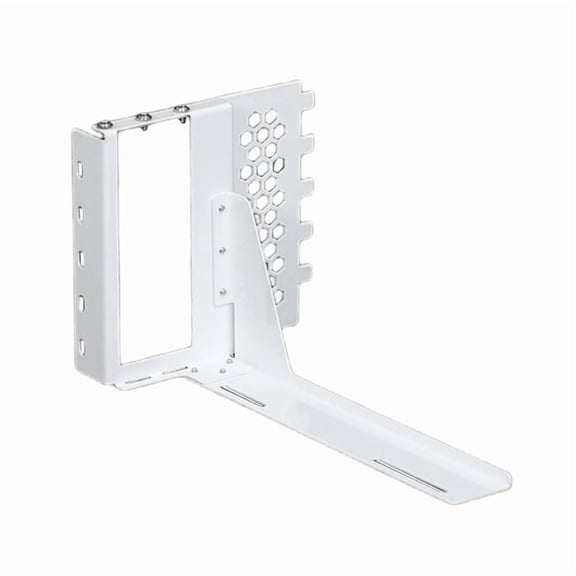 Metal Vertical GPU Mount For Enhanced PC Airflow And Aesthetic Customization Supports Heavy Dual Slot Graphics Cards