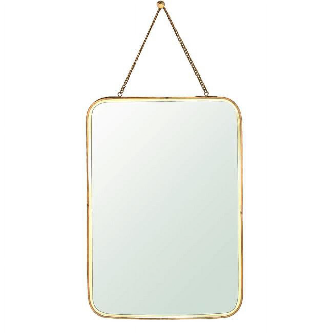 Metal Vertical Wall Mirror, Gold - Walmart.com