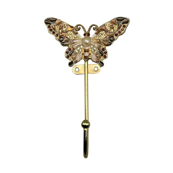 Metal Vintage Cloth Hook Hangers European Wall Hooks Coat Bag Hat Hooks Bathroom Kitchen Hook Decor