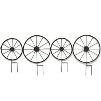 Wagon Wheel Fence or Planter - Fence