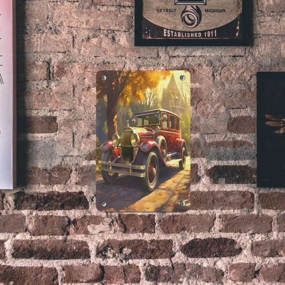 Metal Wall Art Print - Vintage - 8x12 Metal Tin Sign - Made in USA
