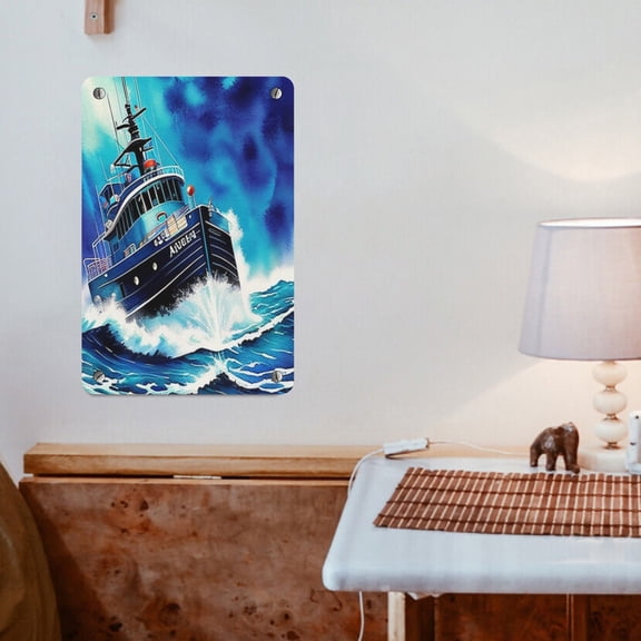 Metal Wall Art Print - Voyage - 8x12 Metal Tin Sign - Made in USA
