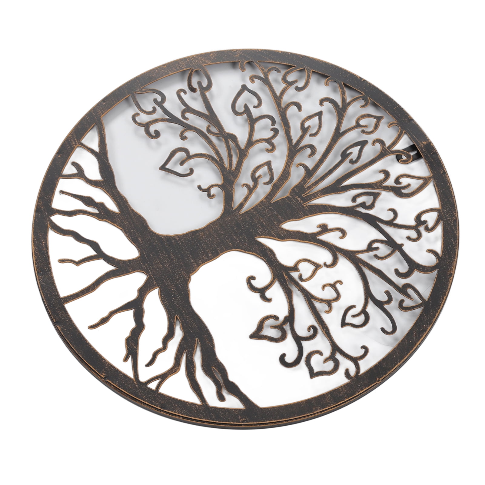 Metal Wall Art Tree, Wall Decor Meditation Tree Modern Minimalist Iron
