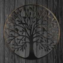 Metal Wall Art - Tree of Life - Family Tree Metal Wall Decor Home Office Decoration Bedroom Living Room Décor
