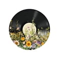 thumbnail image 1 of Metal Wall Art Vintage Floral Wall Decor 7.87 Inch Round Rustic Farmhouse Wall Art Outdoor Hanging Decor for Patio Porch Fence Garden Home 1 Pack, 1 of 3