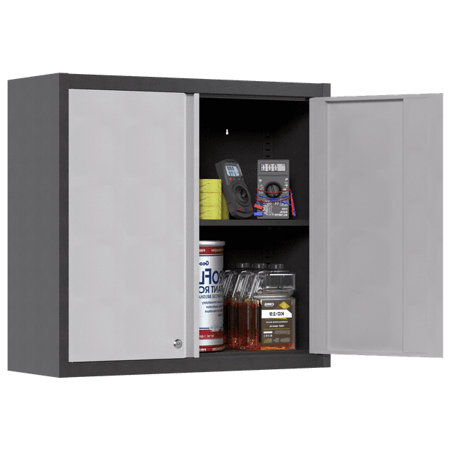 Metal Wall for Storage with Lock,Steel Garage Hanging