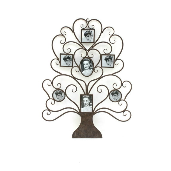 Metal Wall D�cor With Photo Frames