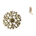 thumbnail image 1 of Metal Wall Decor Hanging Sculpture Wall Art Decorative Disc Foldable Hooks for Bedroom Living Room Outdoor Farmhouse, 1 of 8