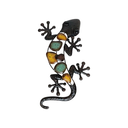 Metal Wall Decor, Outdoor Lizard Wall Art For Home Garden Yard Fence