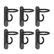 Metal Wall Hook for Horse Stall Buckets   Barn or Farmhouse Feed Bucket Hanger Ring