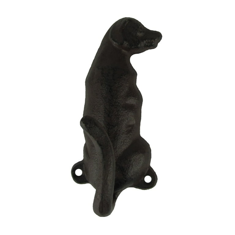 Metal Wall Mount Dog Hook Leash Collar Hanger Key Ring Holder Rustic Pet  Hook