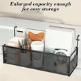 thumbnail image 1 of Metal Wall Mount Storage Basket - Durable Iron Organizer for Compact Space Essentials Management and Multi-Purpose Home Use, 1 of 6