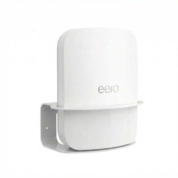 Metal Wall Mount for eero Pro 7, Heavy-Duty Metal Bracket, Secure Cable Management, Includes Screws & Screwdriver, Easy Installation, Compatible with eero Pro 7 Mesh System
