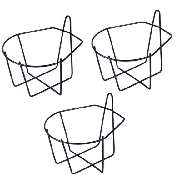 Metal Wall Mounted Flower Pot Holder Plant Hanger for Balcony Garden Decor