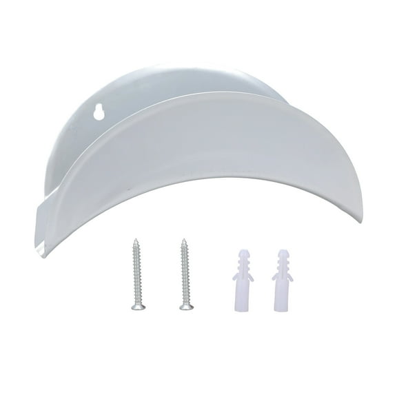Metal Wall Mounted Heavy Duty Hose Bracket Car Hose Holder Support For Outside Accommodate Garden Hose Hanger