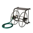 thumbnail image 1 of Metal Wall Mounted Hose Reel - Hammertone Grey, 200ft Capacity, 1 of 7