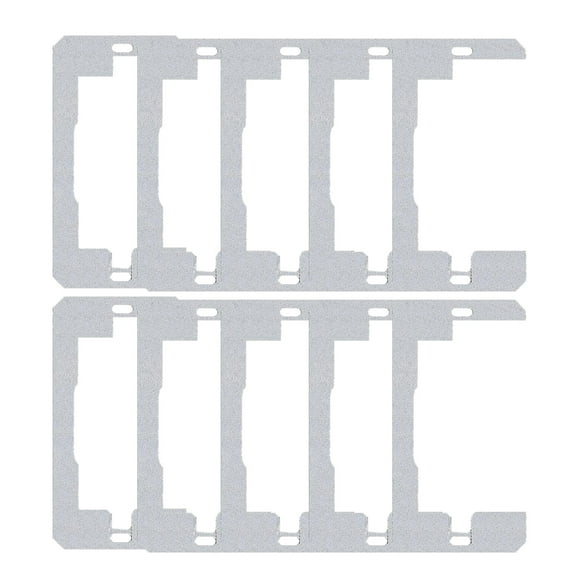 Metal Wall Plate Levelers Metal Electrical Outlet Spacer Metal Leveling Shims Excellent for Electricians & Enthusiasts