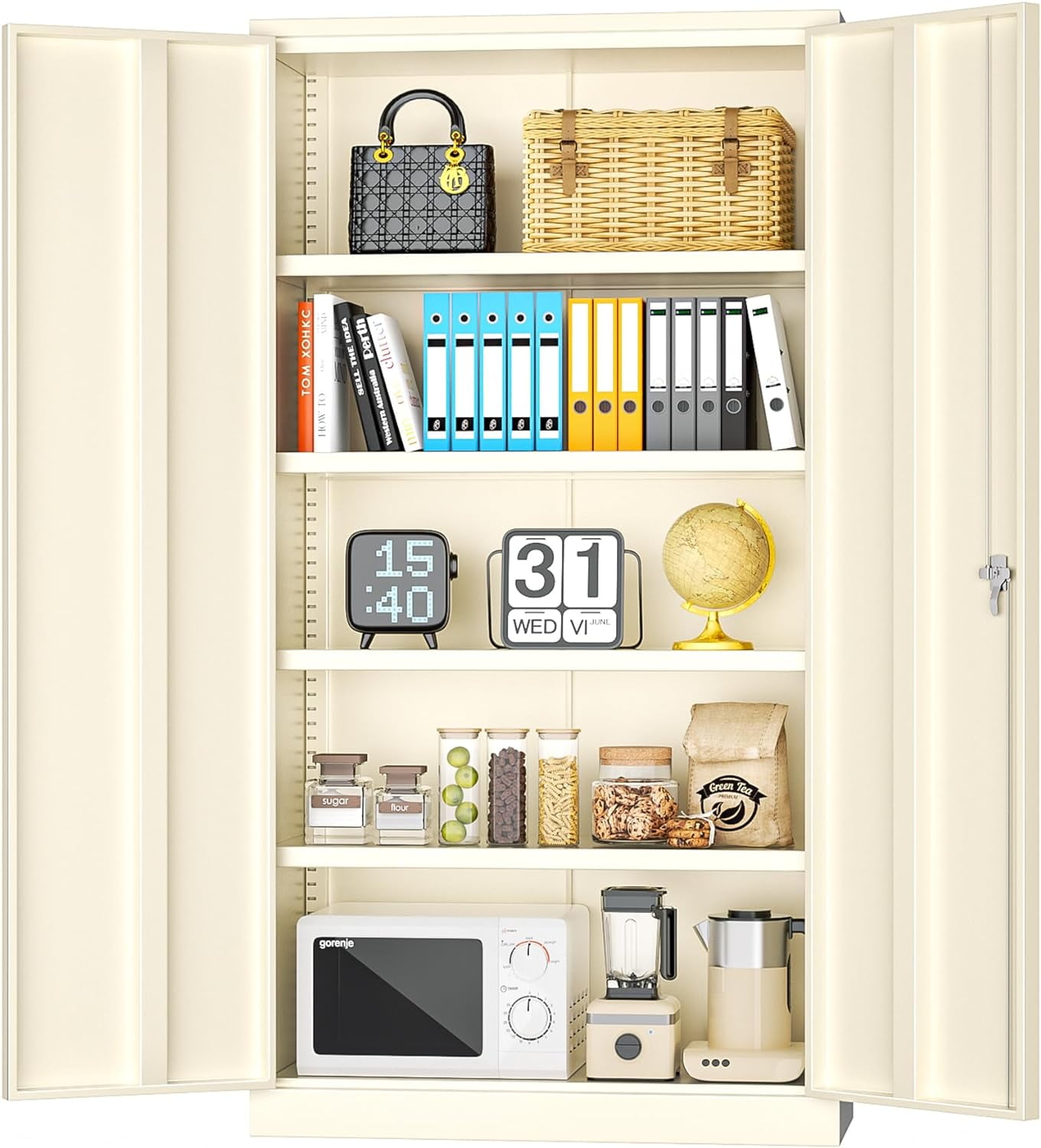 Metal Wardrobe Closet, 72