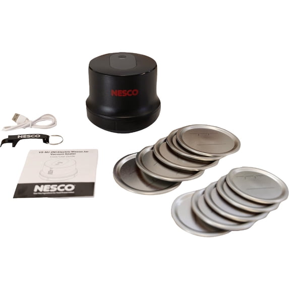 Metal Ware Nesco 2-In-1 Electric Mason Jar Vacuum Sealer - Single Pack