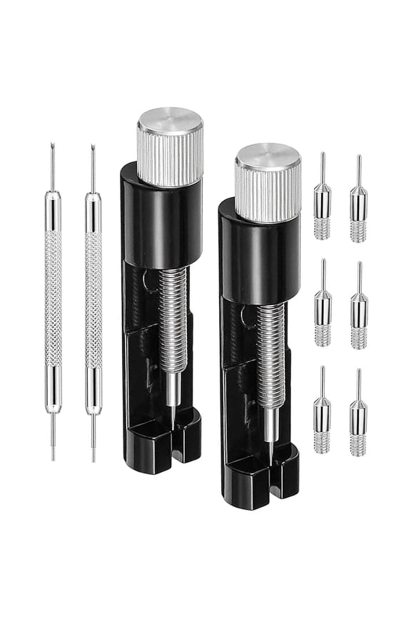 Metal Watch Link Adjust Slit Strap Chain With Replacement Pins Removers Adjuster Repair Tool Set For Repair