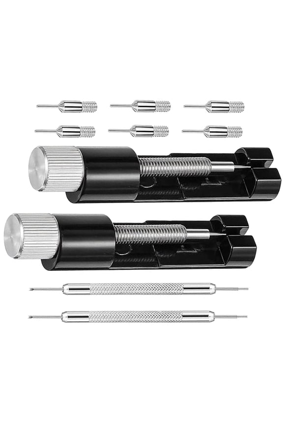 Metal Watch Link Adjust Slit Strap Chain With Replacement Pins Removers Adjuster Repair Tool Set For Repair