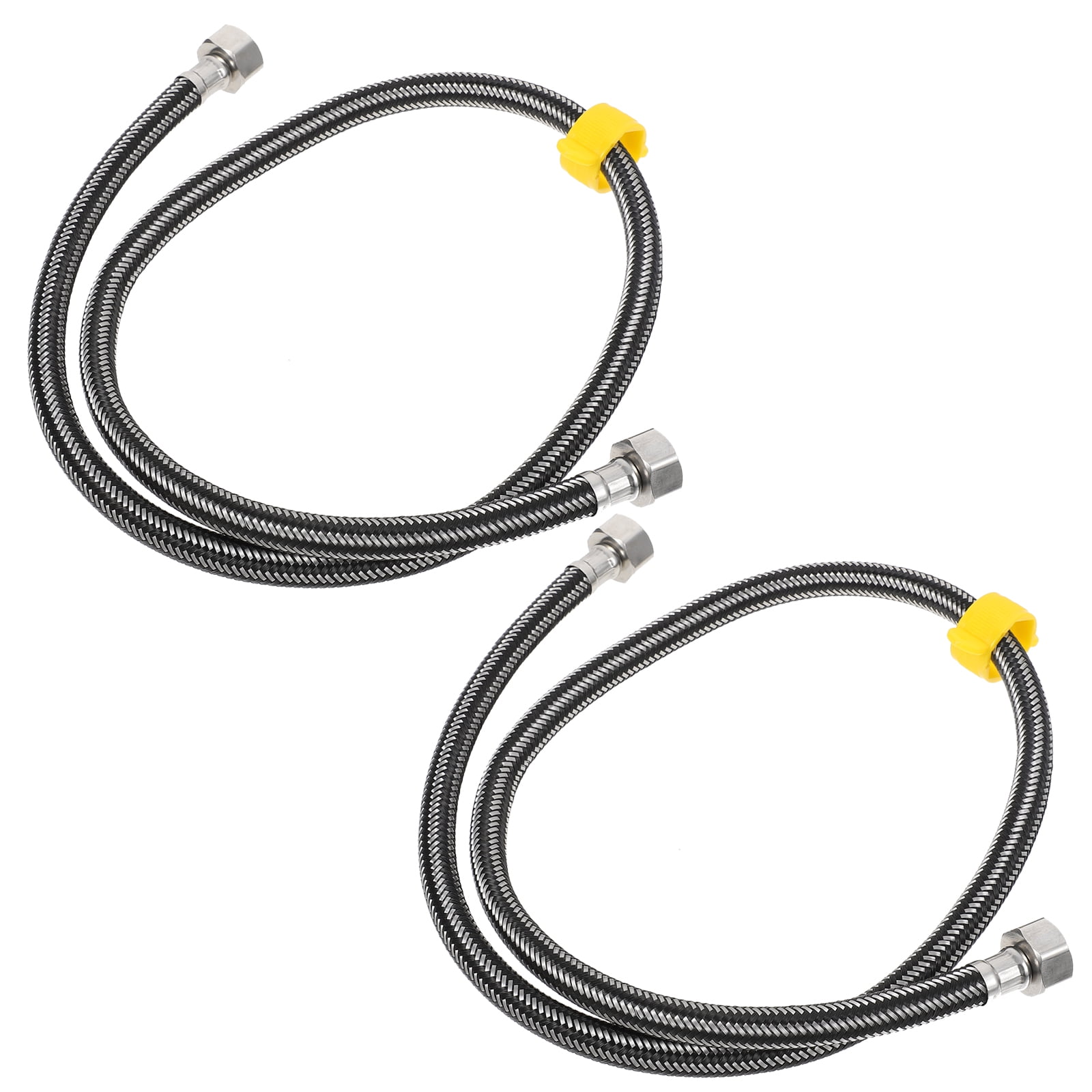 Metal Water Hose Toilet Braided Dishwasher Faucet Connector Flex