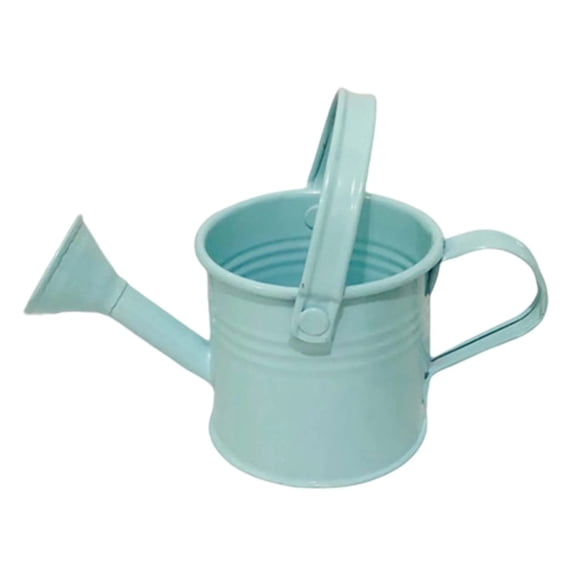 Metal Watering Can with Handle, Garden Watering Can, Plant Watering Can, Water Can for Plants, Small Watering Can, Outdoor Watering Can, Sprinkling Kettle for Indoor and Outdoor Plants,Blue