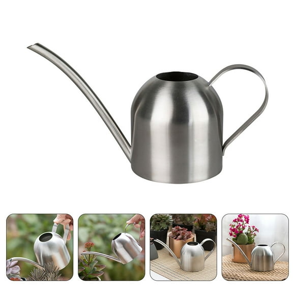 Metal Watering Can Long Spout Watering Can Spray Bottle Garden Watering Bucket Flower Irrigation Watering Pot Sprinkling Kettle for Kids Indoor Outdoor 500ML