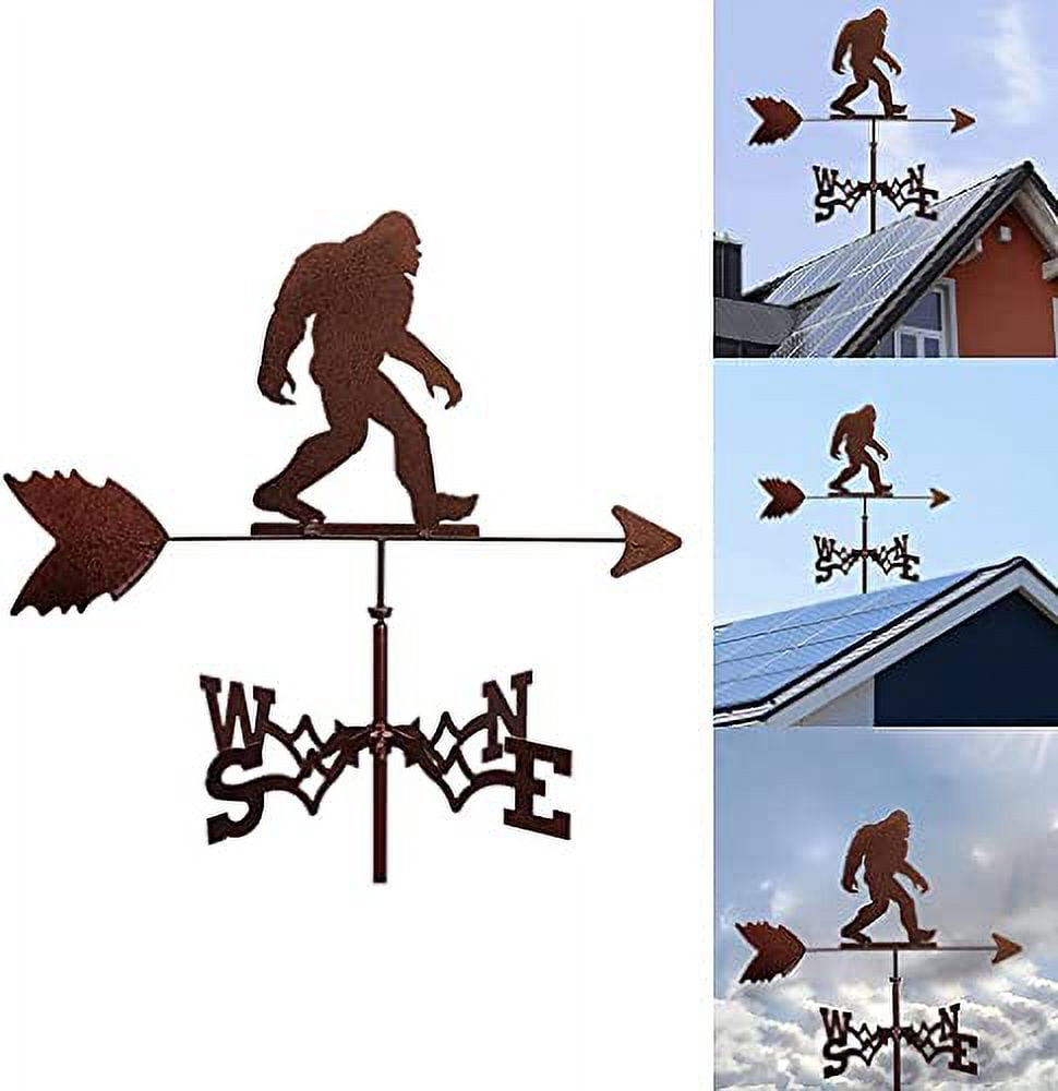 Metal Weather Vane Wind Direction Measuring Instrument Roof