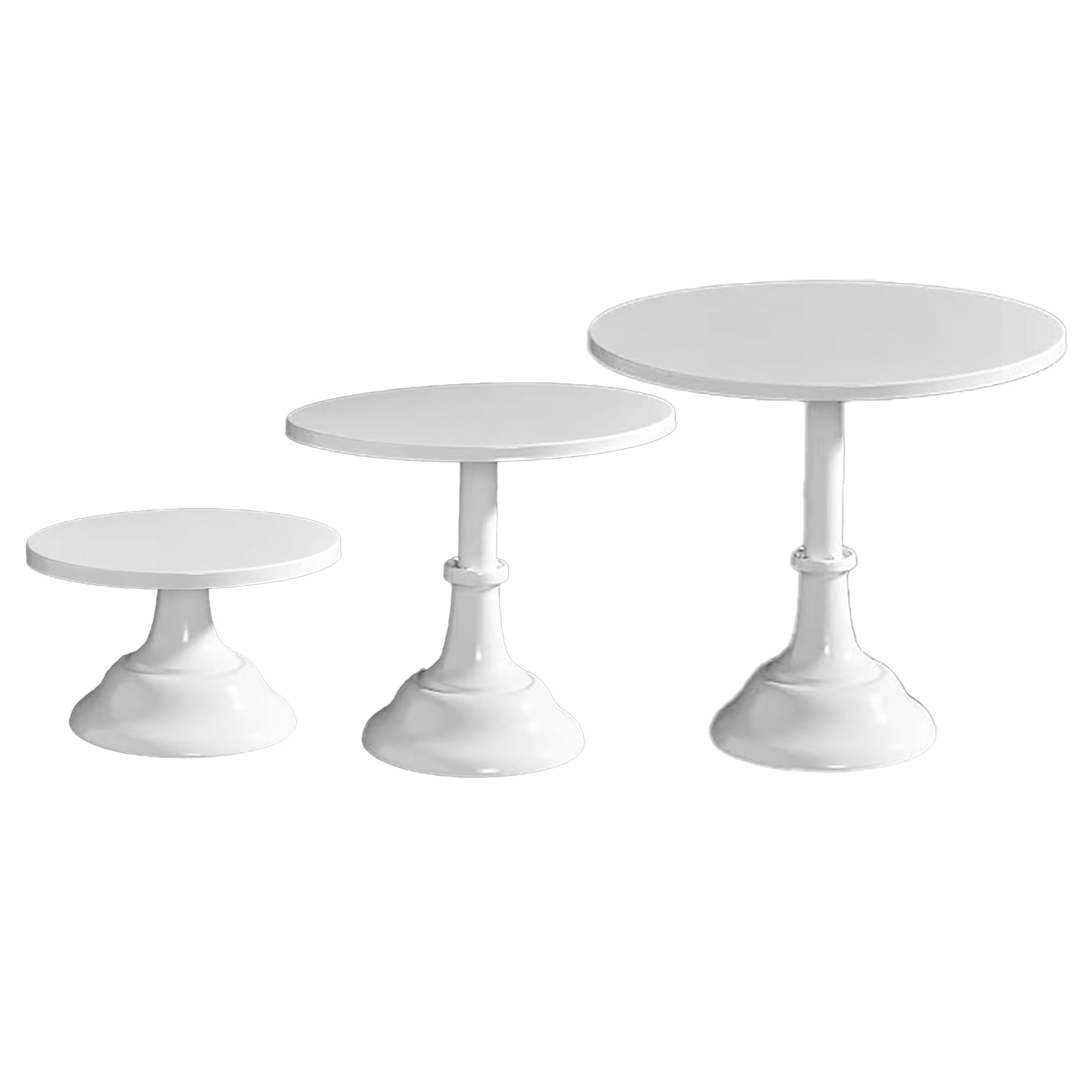 Metal Wedding Cake Stand, European Style Round NonSlip Cake Stand Cake