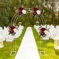 thumbnail image 1 of Metal Wedding Garden Arch Rack 8.53Ft Height Heavy Duty Backdrop Balloon Archway Holder, 1 of 15
