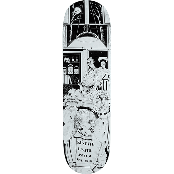 Metal Welcome Home Sanitarium Deck-8.75