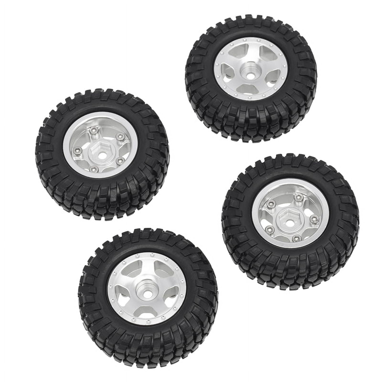 Metal Wheel Shell with Tire for SCX24 1/24Th 4WD Off-Road Truck Model ...