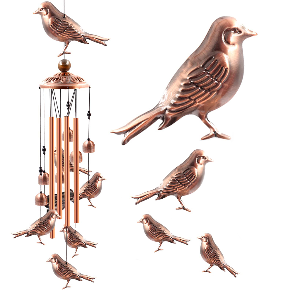 Aesthetically Enchanted Iron Wind Chime, Multicolor