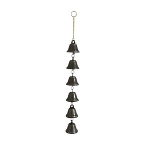 Metal Wind Chimes for Outdoor Garden,Rustic Bell Decor for Patio Yard, Soothing Tuned Chime for Porch Terrace Home