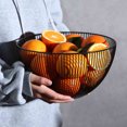 thumbnail image 1 of Metal Wire Fruit Vegetable Snack Tray Bowl Basket, Kitchen Storage Rack Multi Purpose Organizer For Dining Table Countertop Pantry Household Use Suitable For Holding Fruits Vegetables, 1 of 8