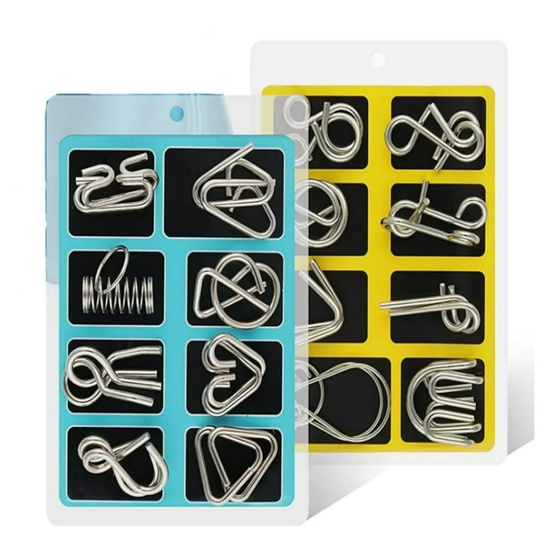 Metal Wire Magic Trick Brain Teaser Toy IQ Puzzles Metal Wire Magic Trick Brain Teaser Toy IQ Puzzles
