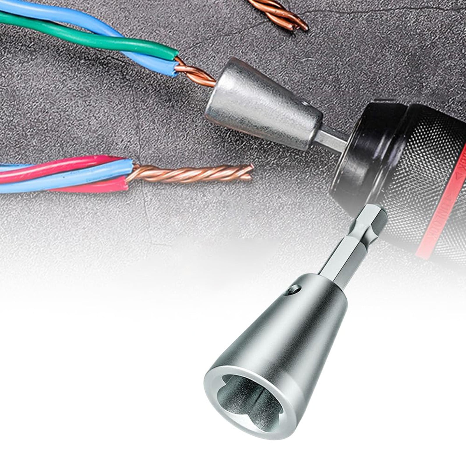 Metal Wire Twister Fast Auto Stripping & Manual Power Drill Toolbox